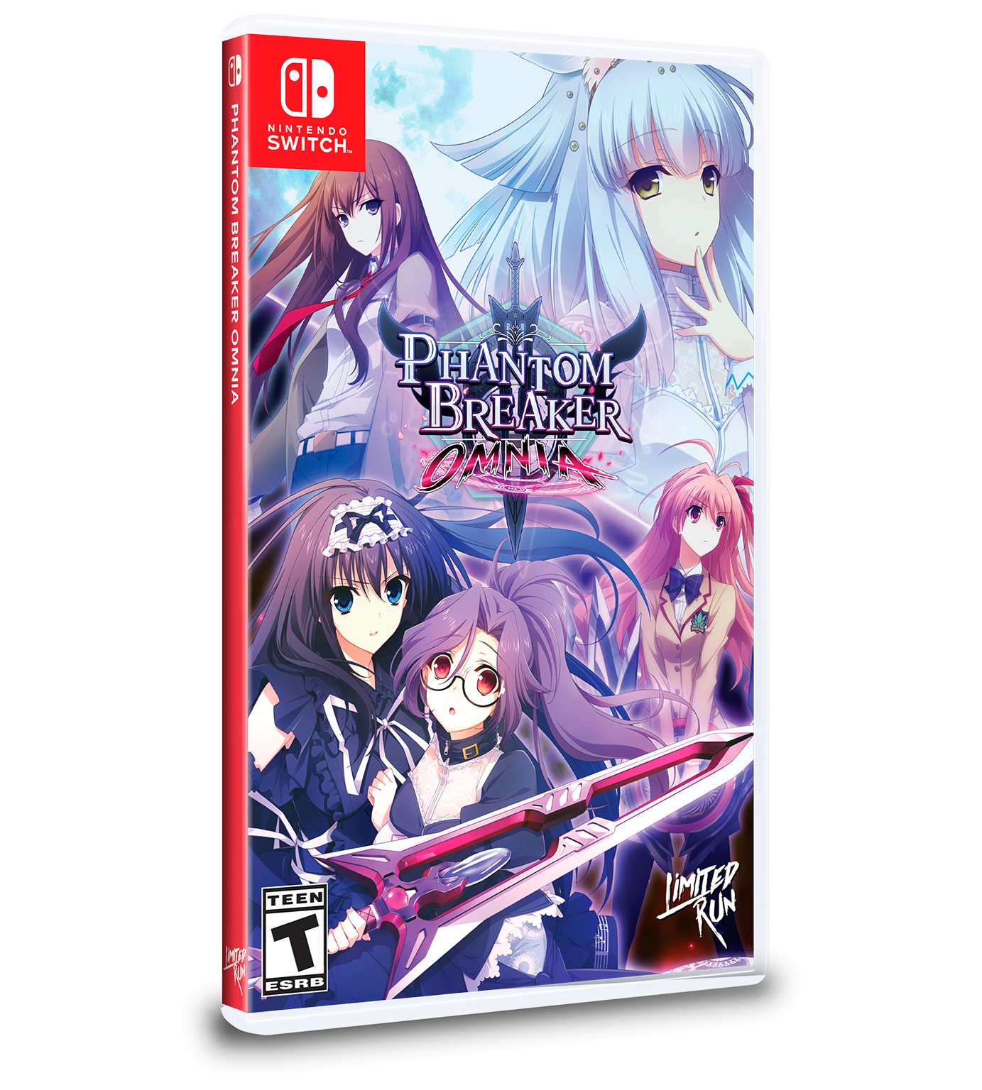 Phantom Breaker: Omnia - Nintendo Switch Limited Run #135 - Fast-Paced Fighting Game for Anime Fans | Perfect for Gaming Nights & Competitive Play