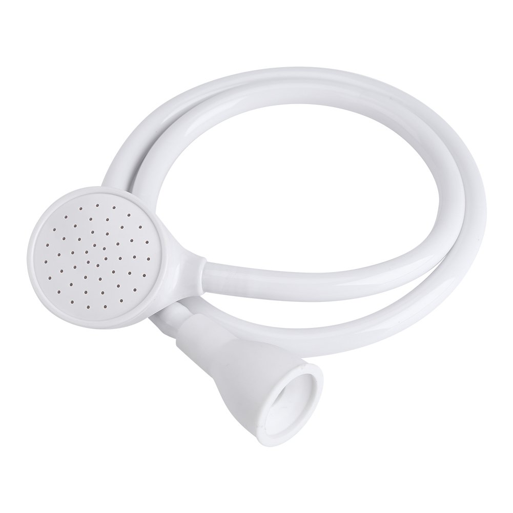 **Portable Rubber Sink Spray Hose - Faucet Sprayer Attachment for Pet Bathing, Dog Washing, Massaging & Grooming (Single Head) - Ideal for Home, Kitchen & Outdoor Use**