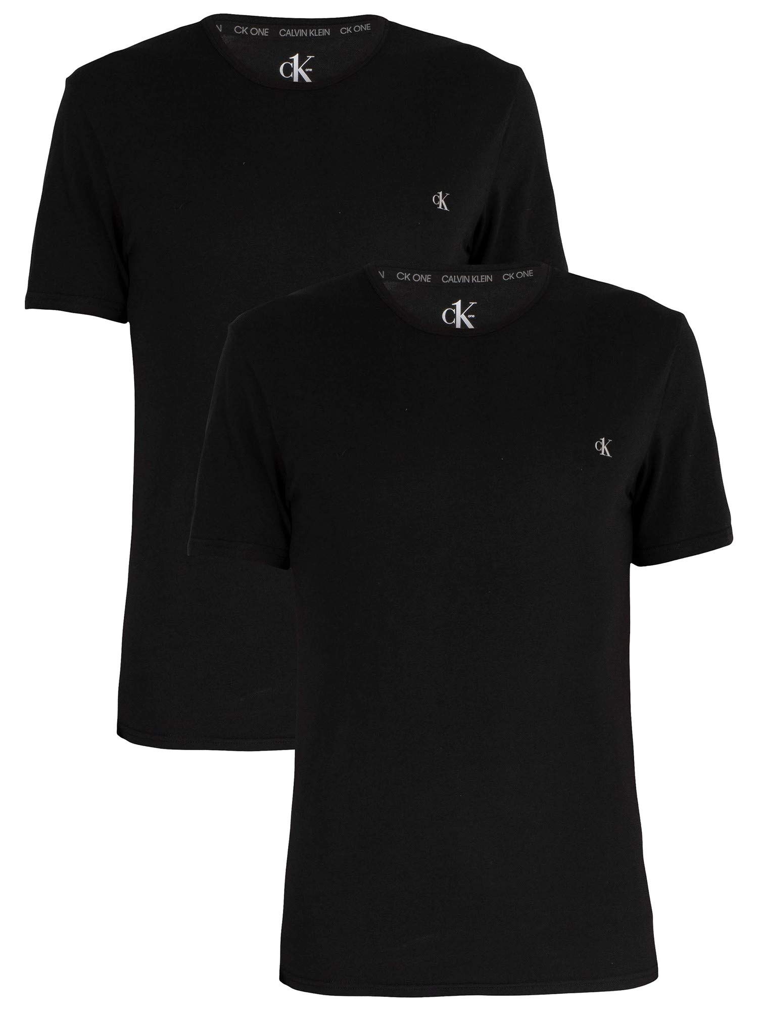Calvin Klein Men's Classic Cotton Crew Neck T-Shirt - Soft Comfortable Casual Tee for Everyday Wear, Gym, and Layering