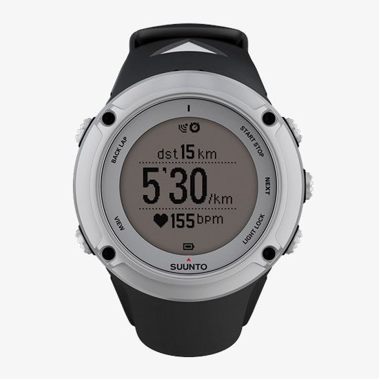 Ambit2 Silver Sports Watch - Waterproof, GPS, Heart Rate Monitor for Running, Cycling & Outdoor Activities