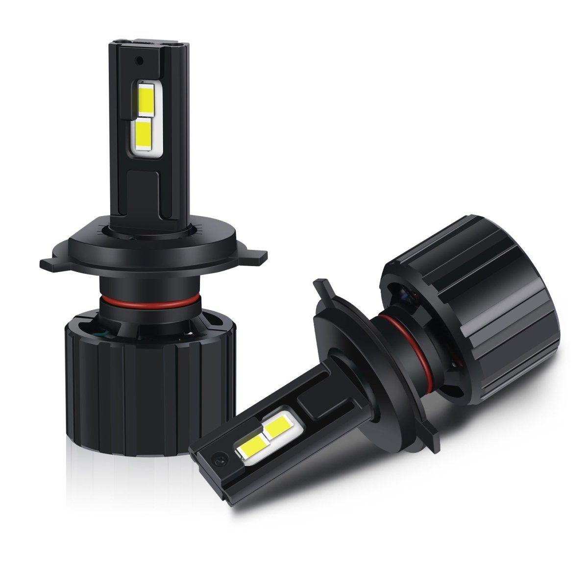Brightest H4 LED Headlight Bulbs Conversion Kit - HB2 9003 White Light - Perfect for Night Driving, Off-Roading & Foggy Conditions