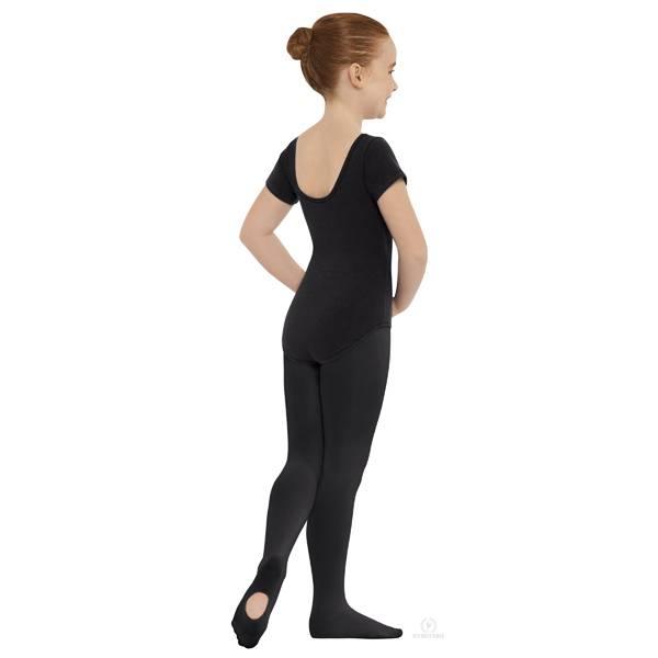 Eurotard Kids Convertible Dance Tights - Stretchable Ballet & Gymnastics Tights for Girls & Boys - Perfect for Dance Class, Performances & Practice