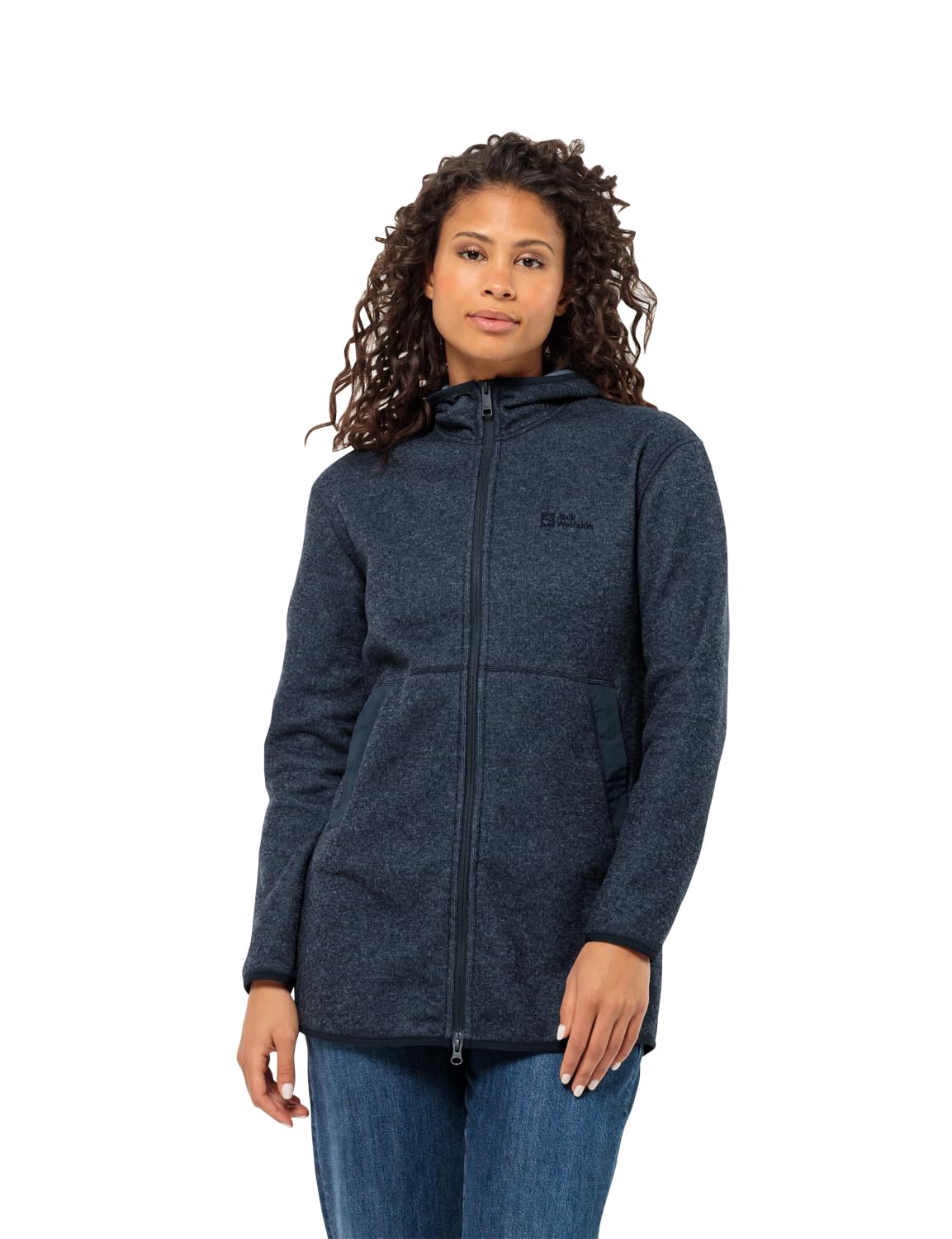 Jack Wolfskin Women's Tannenspur Fleece Coat - Warm Winter Jacket for Outdoor Hiking, Camping & Travel