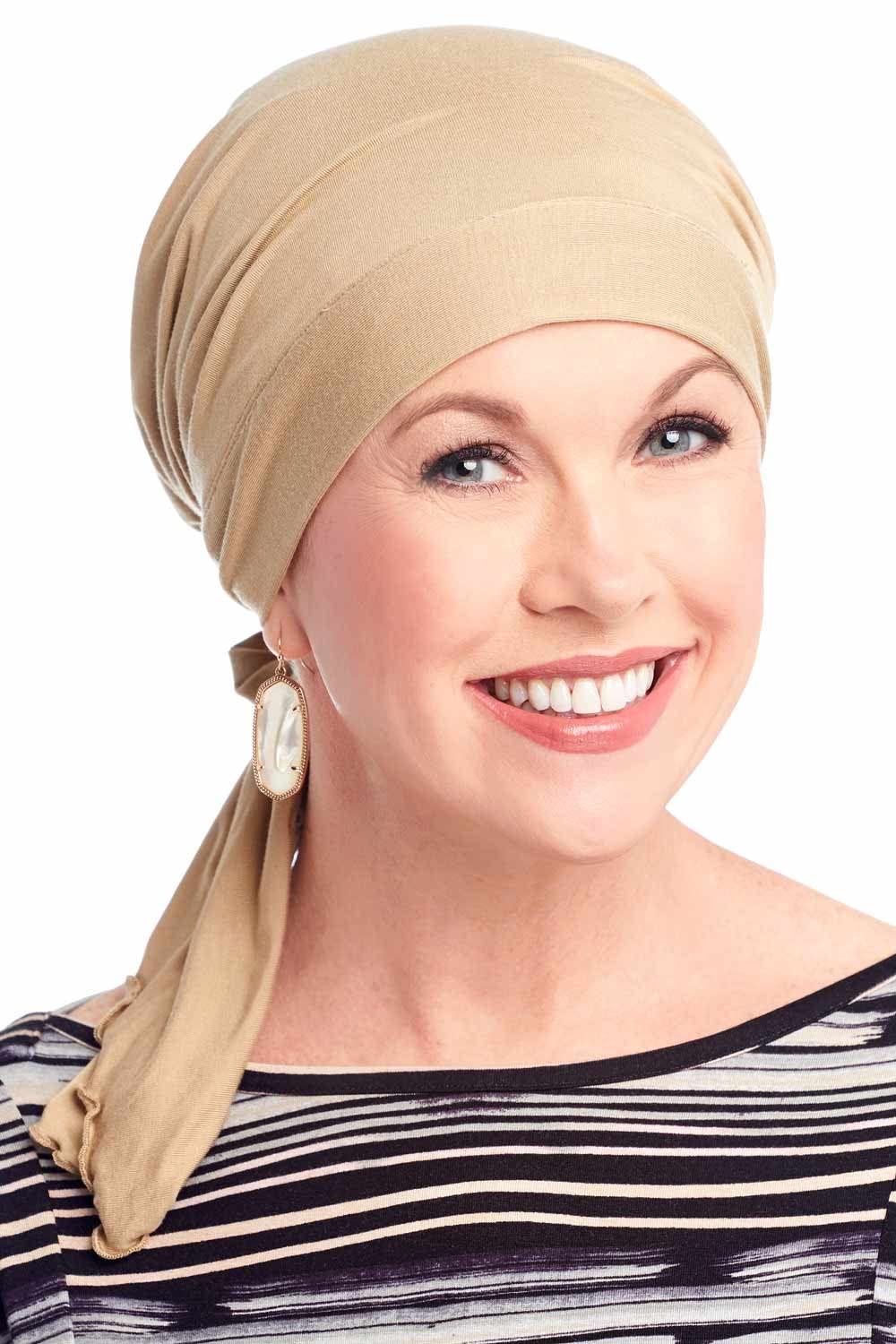 Cardani Pre-Tied Scarves for Women - Soft Bamboo Viscose Silk-Like Fashion Scarf | Perfect for Office, Travel & Gift Giving