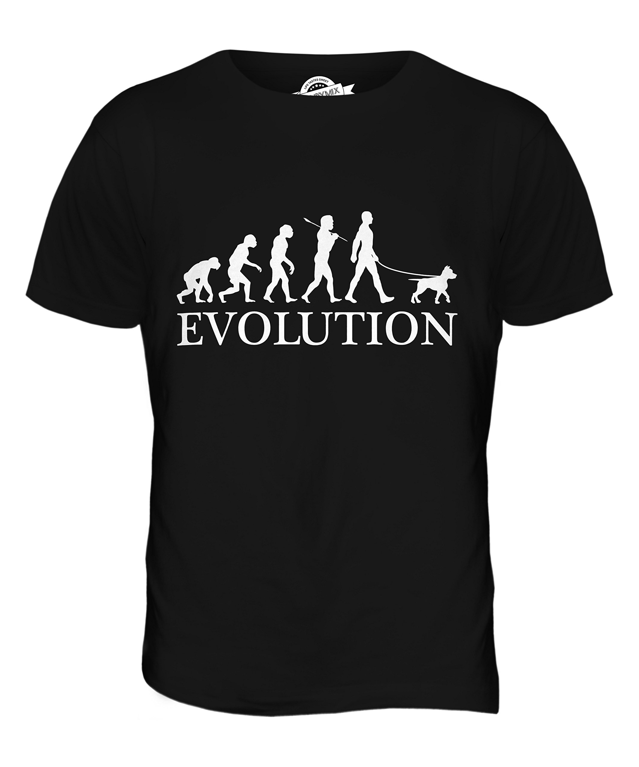 Men's American Pit Bull Terrier Evolution Graphic T-Shirt | Cool Cotton Tee for Streetwear, Gym & Casual Outfits | Perfect for Workouts, Daily Wear & Urban Fashion