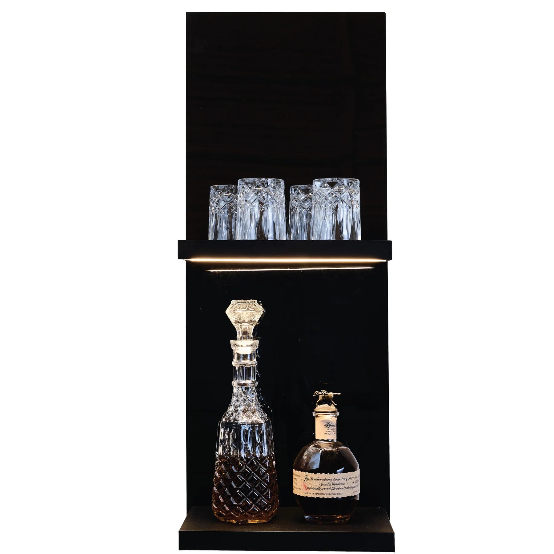 Blue Grouse VINdustry Wine Pegs & Panel Kit - 3 Foot Tall Rectangular Floating Shelves for Wine Storage & Display | Perfect for Home Bars, Cellars & Kitchen Organization