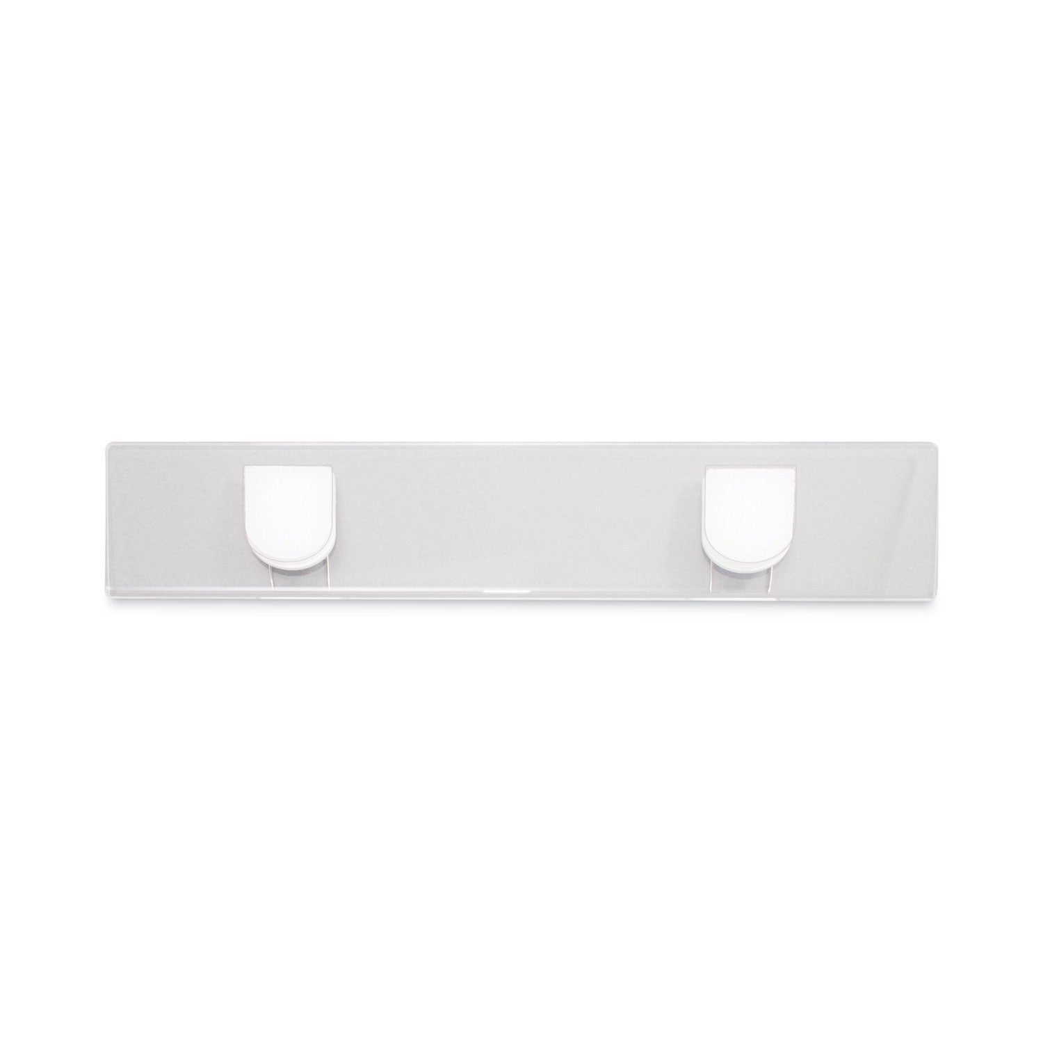 Advantus Clear Acrylic Panel Wall Sign Name Holder - 9