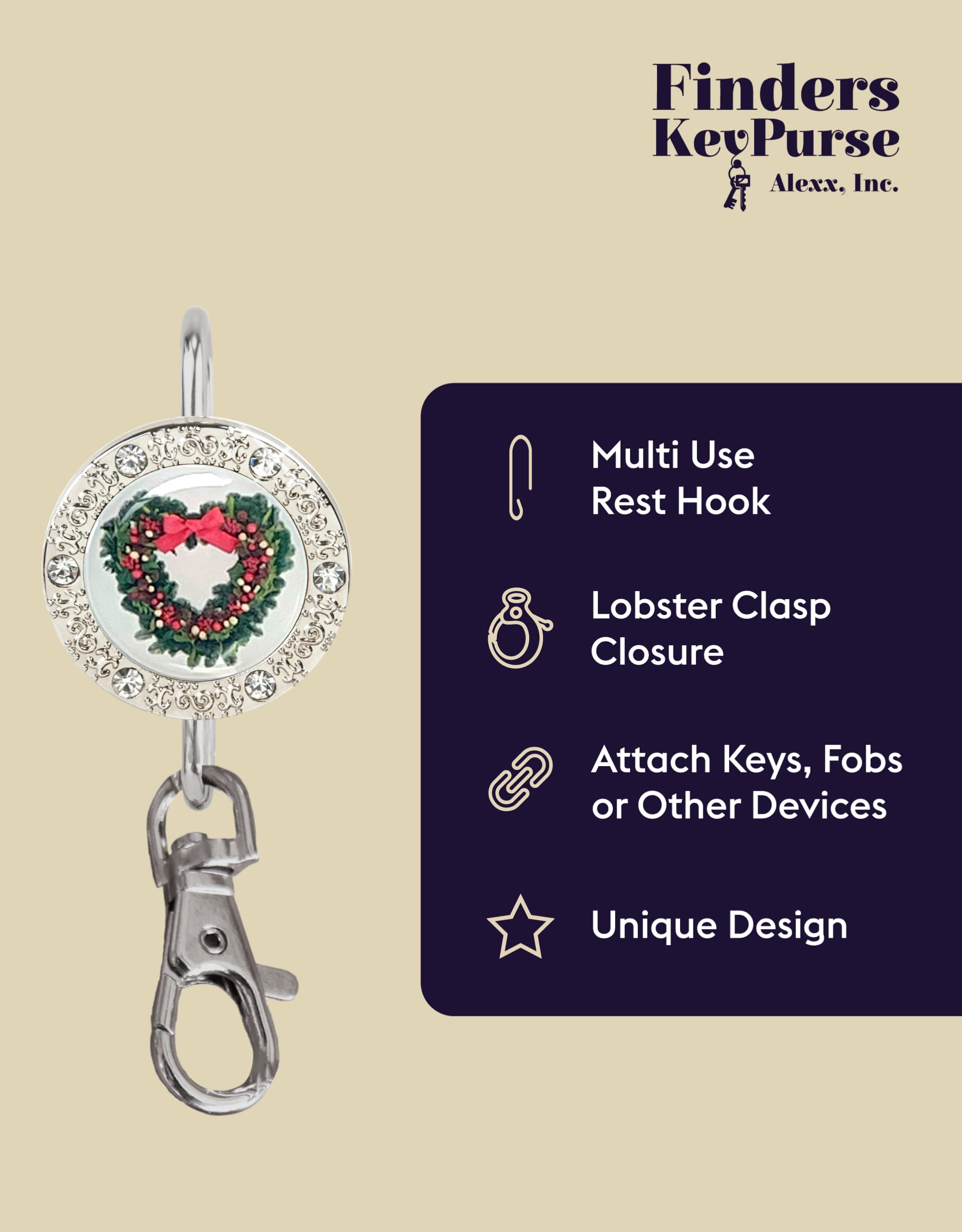Women's Key Finder Keychain - Cute Bag Charm & Purse Organizer Accessory | Perfect Gift for Mom, Wife, Daughter | Ideal for Key Organization & Handbag Decor