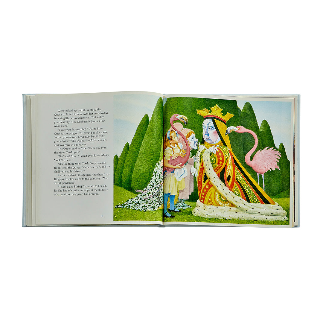 Alice in Wonderland Leather Bound Hardcover Book - Classic Fantasy Novel for Kids & Adults, Perfect for Gifts, Collectors & Reading Enthusiasts