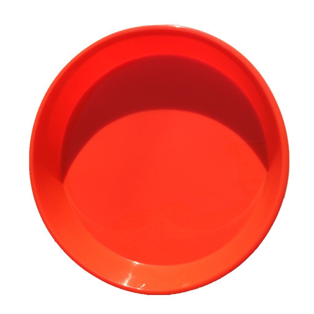 8.5 Inch Round Silicone Cake Pan - Flexible Non-Stick Baking Mold for Cakes, Bread, Chocolate & Pizza - Perfect for Home Baking, Parties & Dessert Making