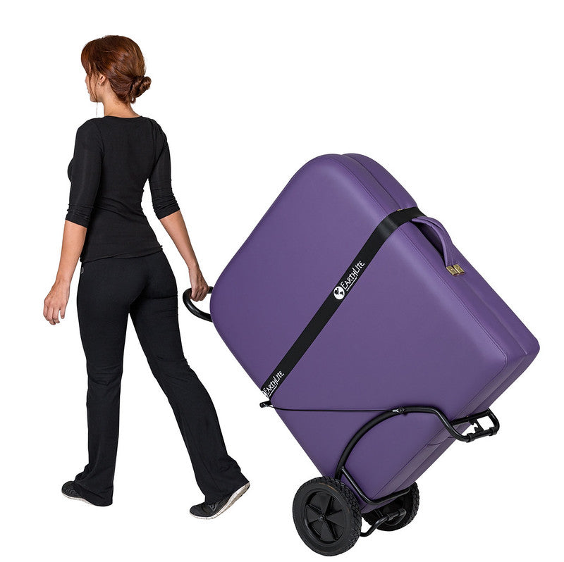 Earthlite Traveler Portable Massage Table Cart - Foldable & Lightweight for On-the-Go Therapists | Perfect for Home, Office & Mobile Massage Services