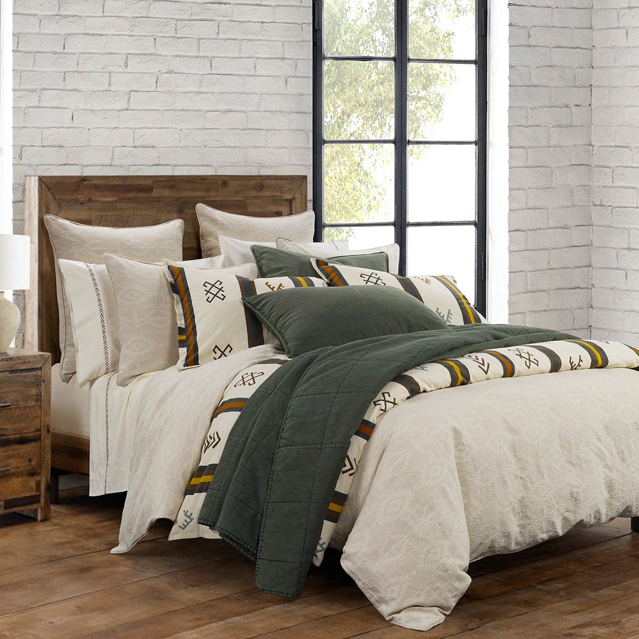 Luxury Tempe Matelassé Bedding Set - Queen Size, Soft Waffle Weave, 100% Cotton - Perfect for Cozy Bedrooms & Guest Rooms