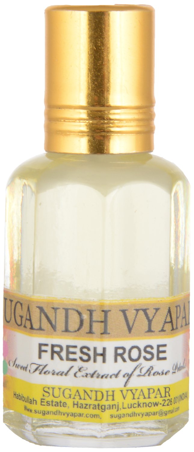 Premium Natural Rose Attar Roll-on Perfume (10ml) - Unisex Fragrance for Men & Women - Perfect for Daily Wear, Special Occasions & Aromatherapy