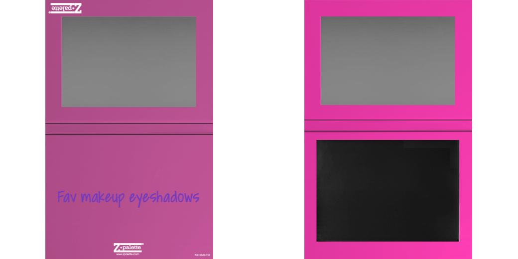 Custom Extra Large Z Palette - Magnetic Makeup Palette for Eyeshadows & Blush - Perfect for Professional Artists & Travel