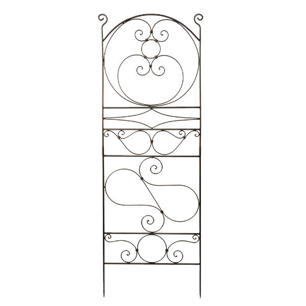 Ferro Firenze Garden Trellises - Decorative Metal Plant Supports for Climbing Flowers, Vines & Roses | Perfect for Outdoor Gardens, Patios & Vertical Landscaping