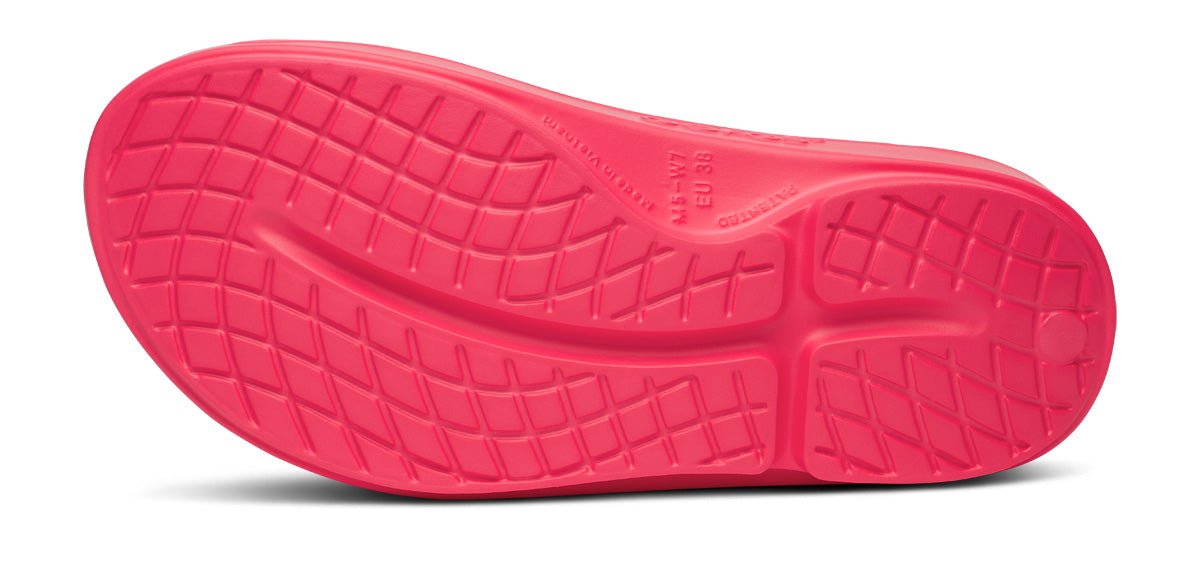 Women's OOahh Comfort Slide Sandals - Neon Berry Color | Lightweight & Cushioned for Beach, Pool, and Casual Wear