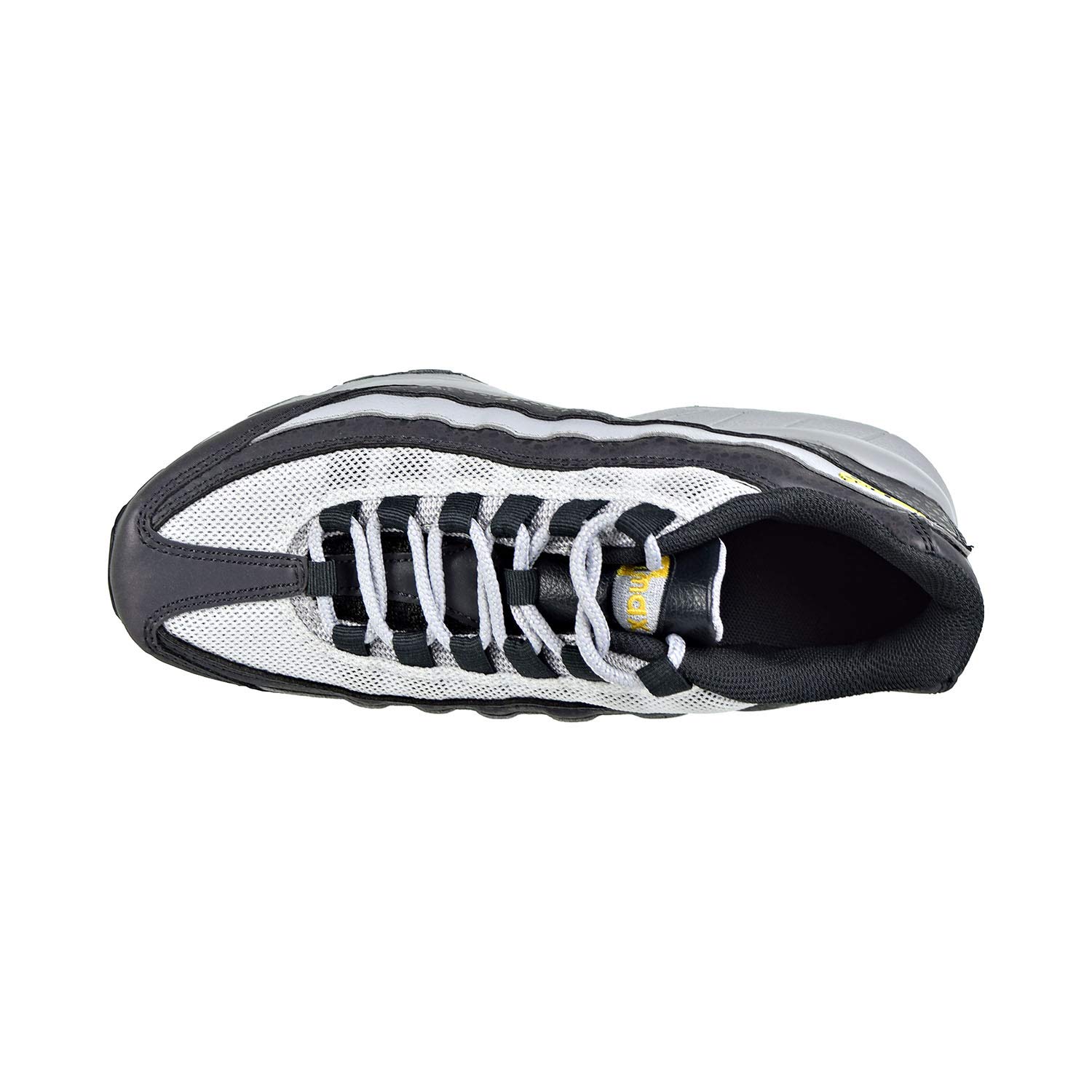 Nike Air Max 95 Boys Running Shoes - Off Noir/Dynamic Yellow - Size 6.5 Big Kid - Lightweight Cushioned Sneakers for School, Sports & Everyday Wear
