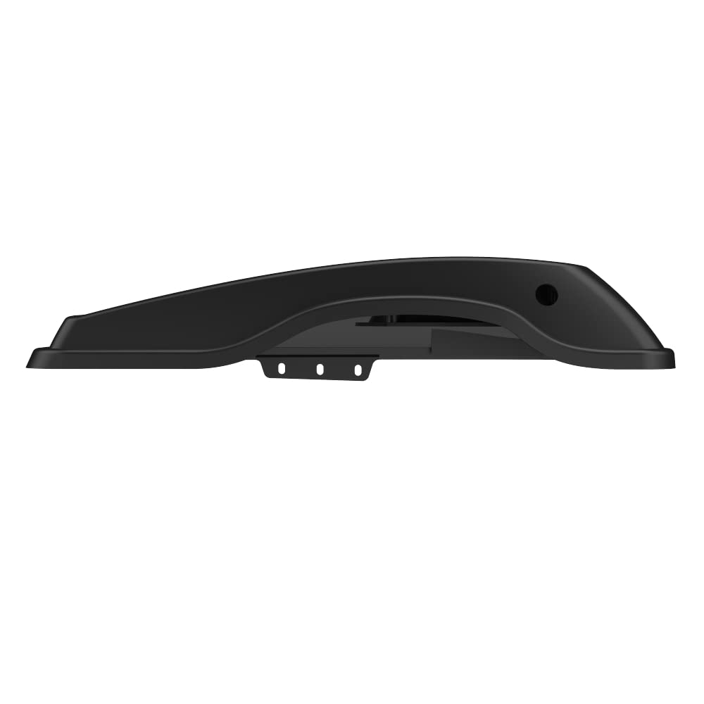Advanblack Unpainted 6X9 Saddlebag Speaker Lids for 2014-2023 Harley Davidson Touring Models - Perfect for Motorcycle Audio Upgrades & Customization