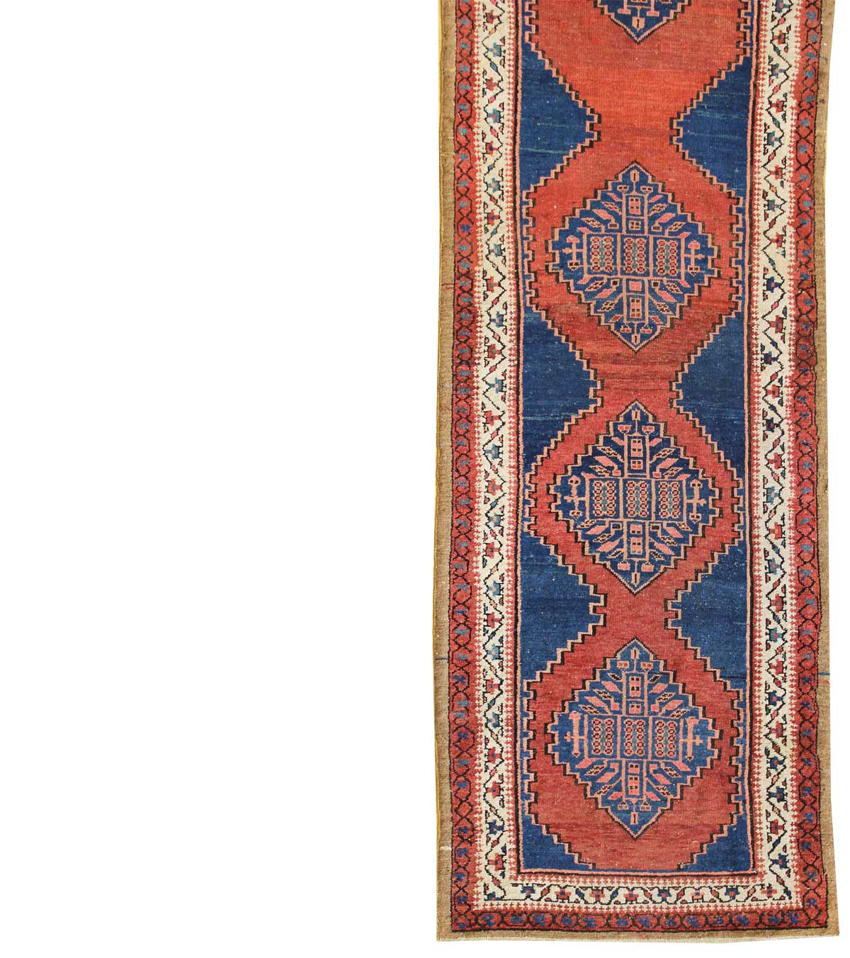 Antique N.W. Persian Handwoven Tribal Rug - Vintage Wool Carpet with Geometric Patterns, JF4163 - Perfect for Living Room, Bedroom, or Home Decor
