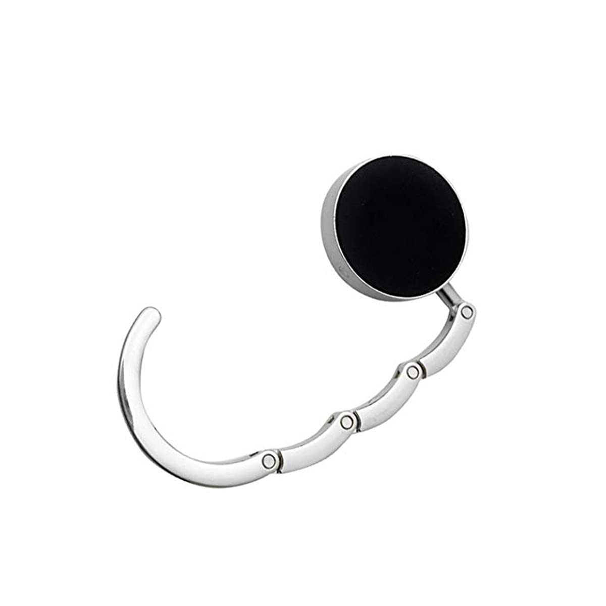 Custom Foldable Purse Hook - Personalized Handbag Hanger with Photo & Text Engraving - Compact Tabletop Bag Storage Solution (1 Pack) - Perfect for Restaurants, Travel & Home Organization