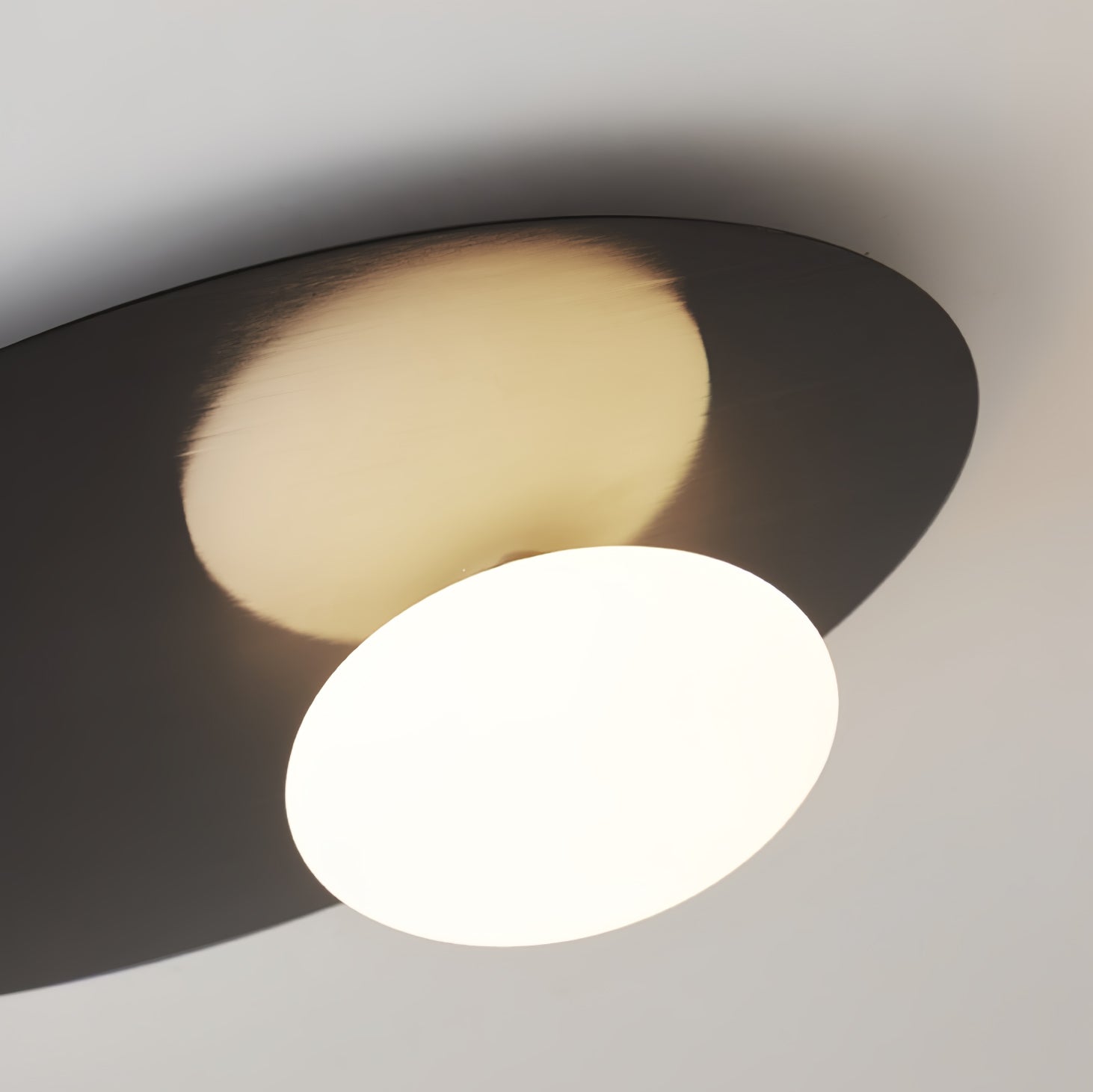 Modern Angled Ceiling Lamp - Adjustable LED Nodes Lighting for Living Room, Bedroom & Office - Dimmable Contemporary Fixture with Energy Saving Bulbs