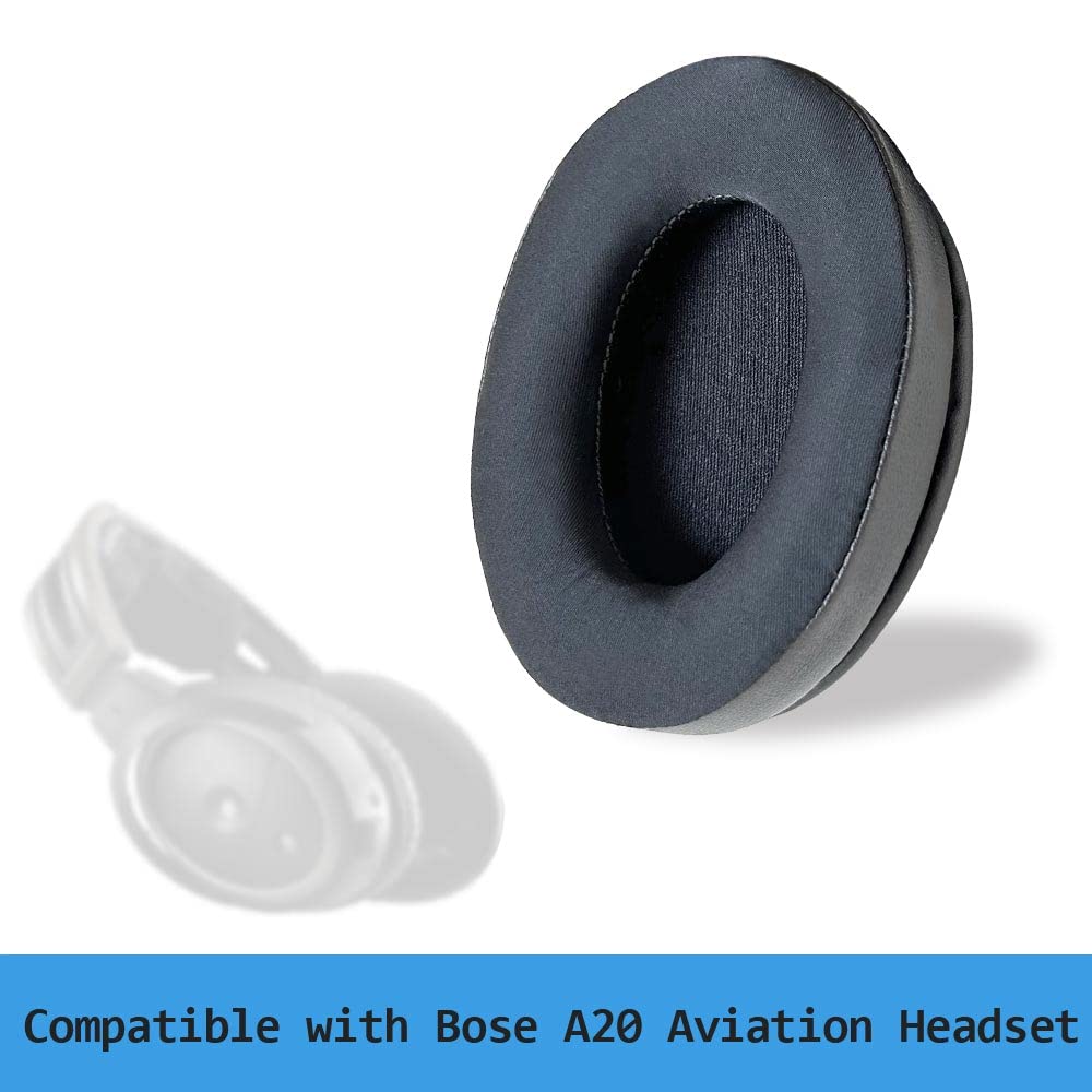 Cooling-Gel Replacement Ear Pads for Bose A20 & A10 Aviation Headset - Comfortable & Breathable Memory Foam Cushions - Perfect for Long Flights & Professional Pilots