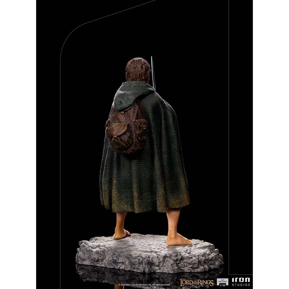Iron Studios 1:10 Scale Frodo Baggins Statue - The Lord of The Rings BDS Art Collectible - Perfect for Home Decor, Office Display, and Movie Memorabilia Collections