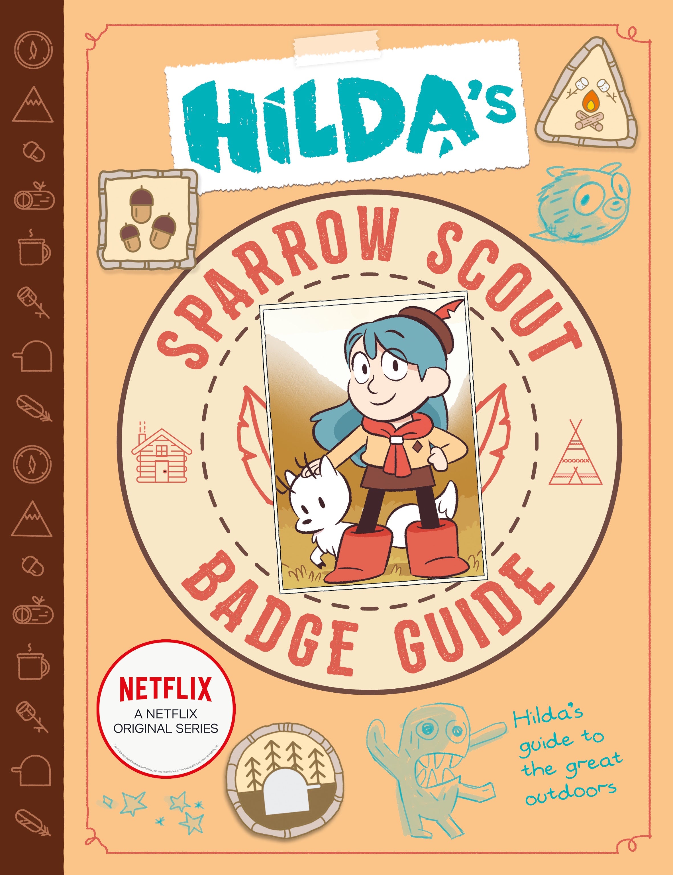 Hilda's Sparrow Scout Badge Guide - Complete Guide for Earning Scout Badges | Perfect for Girl Scouts & Outdoor Adventures