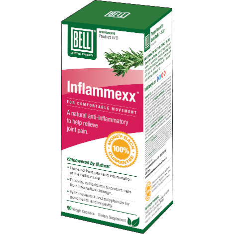 Bell Inflammexx 90 Capsules - Natural Joint Support Supplement for Pain Relief & Inflammation - Ideal for Athletes & Active Lifestyles