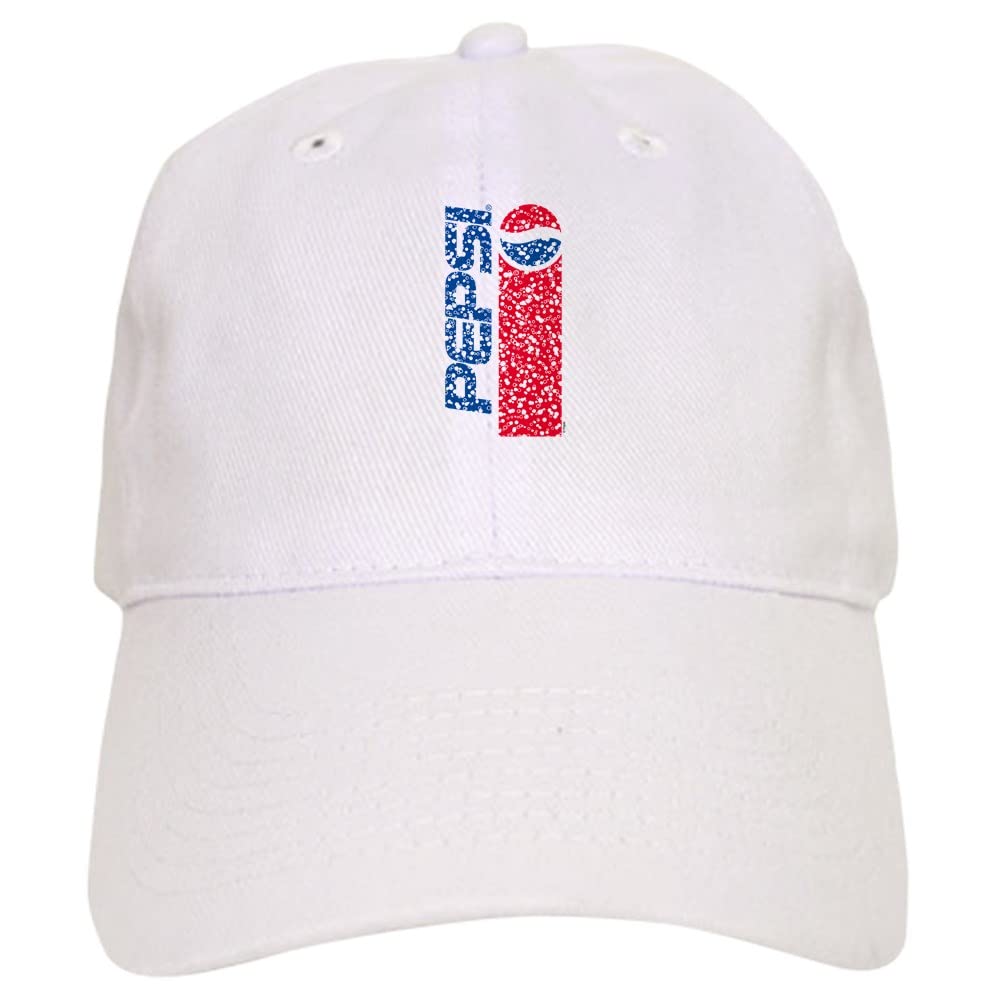 Vintage Pepsi Logo Baseball Cap - Retro Style for Casual Wear