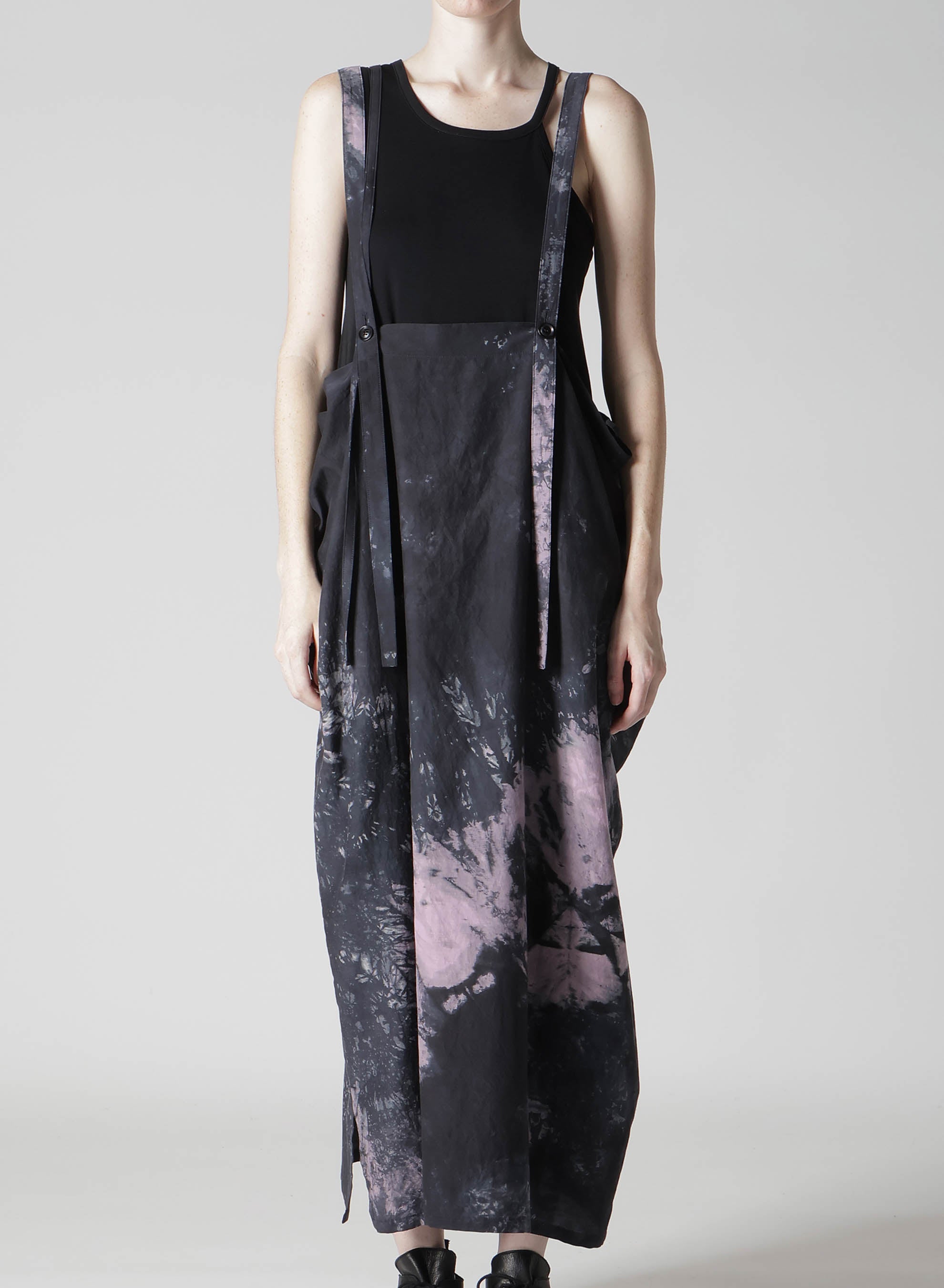 CU/C Twill Threne Dye Left Shoulder Strap Dress - Elegant Summer Party & Cocktail Wear for Women