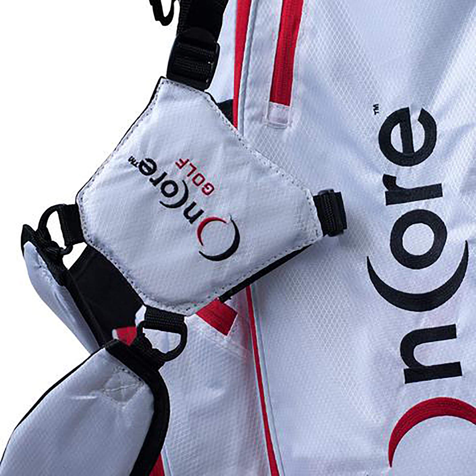 OnCore Golf Bags - Premium Stand Golf Bag with Padded Carrying Strap | Lightweight Durable Design with Full-Length Club Dividers | Includes Umbrella Holder & Removable Rain Hood | Perfect for Course Play, Driving Range & Travel