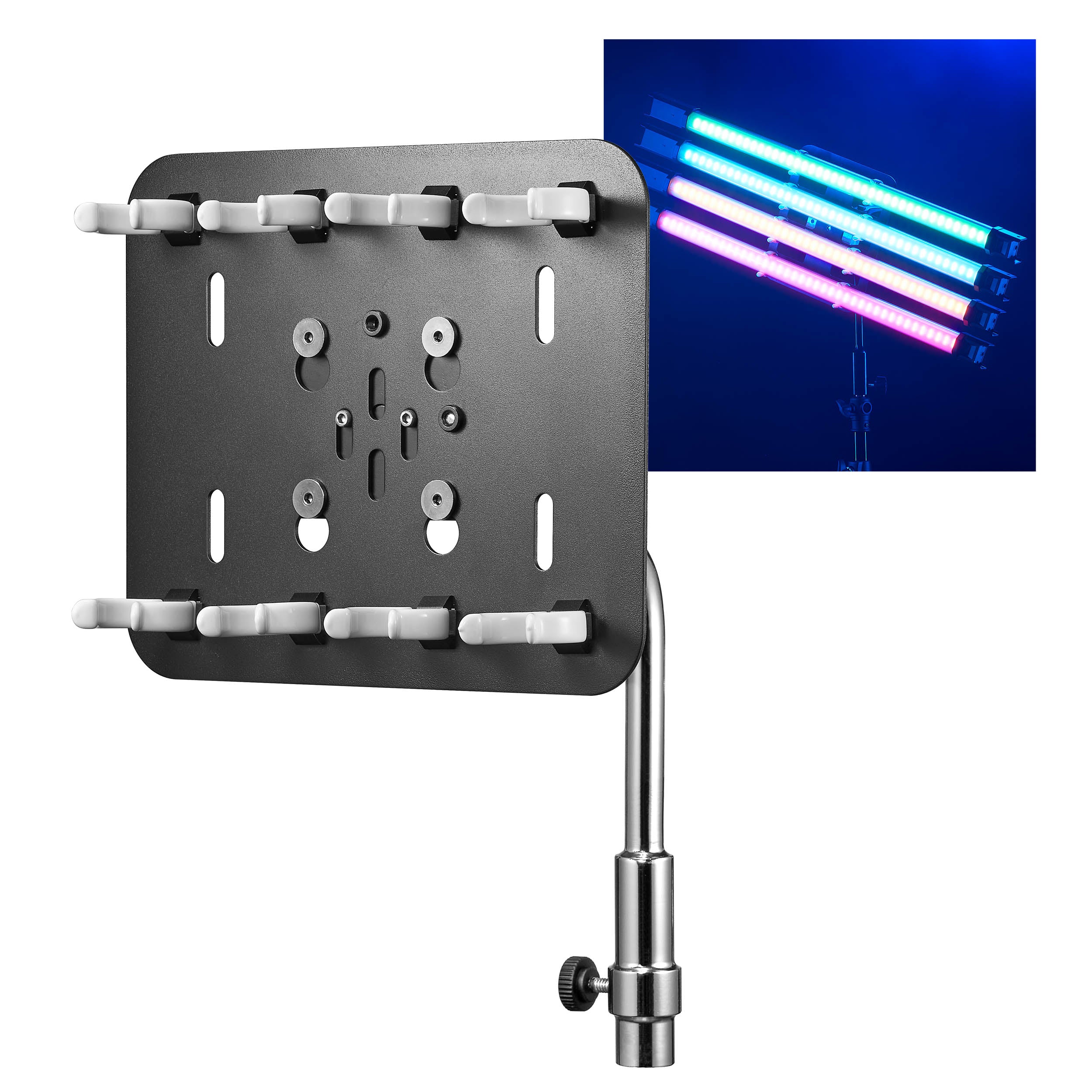 TLB4 Articulated Quad Light Bracket for TL60 & TL30 - Heavy Duty Off-Road LED Light Mounting Kit for Trucks, Jeeps & ATVs - Perfect for Night Driving, Camping & Off-Road Adventures