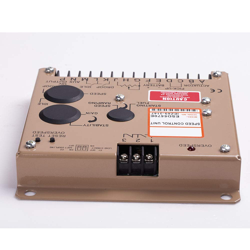 ESD5570E Diesel Generator Speed Control Unit - Engine Governor Controller for Power Backup & Industrial Use