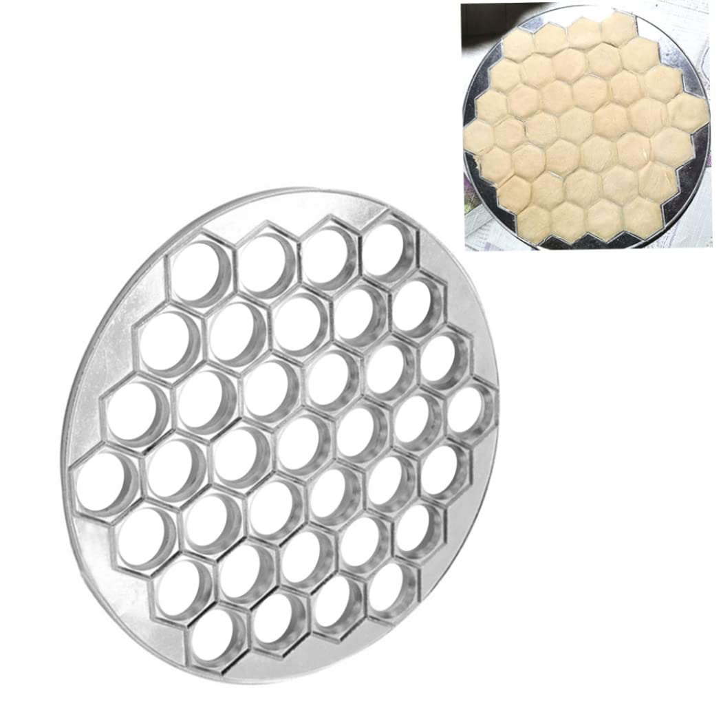 Russian Pelmeni Dumpling Maker - Stainless Steel Dumpling Press & Pelmeni Mold - Perfect for Home Cooking, Restaurant Supplies & DIY Food Making (Great for Dumplings, Pierogi, Gyoza & More)