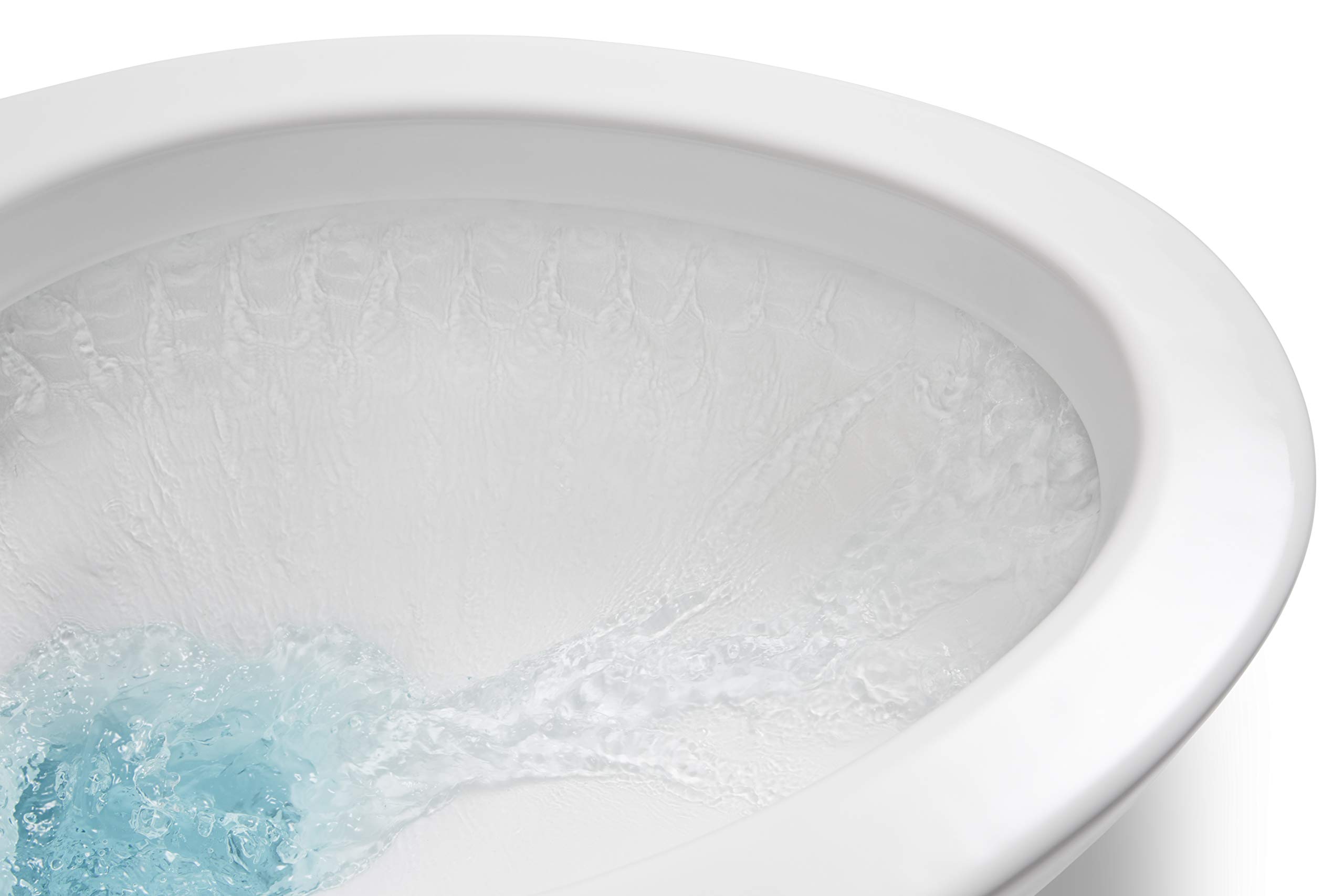 KOHLER Kingston™ Comfort Height® Two-Piece Elongated Toilet 1.28 GPF - Right-Hand Trip Lever, Antimicrobial Finish, Tank Cover Locks - Perfect for Modern Bathrooms & Water-Efficient Homes