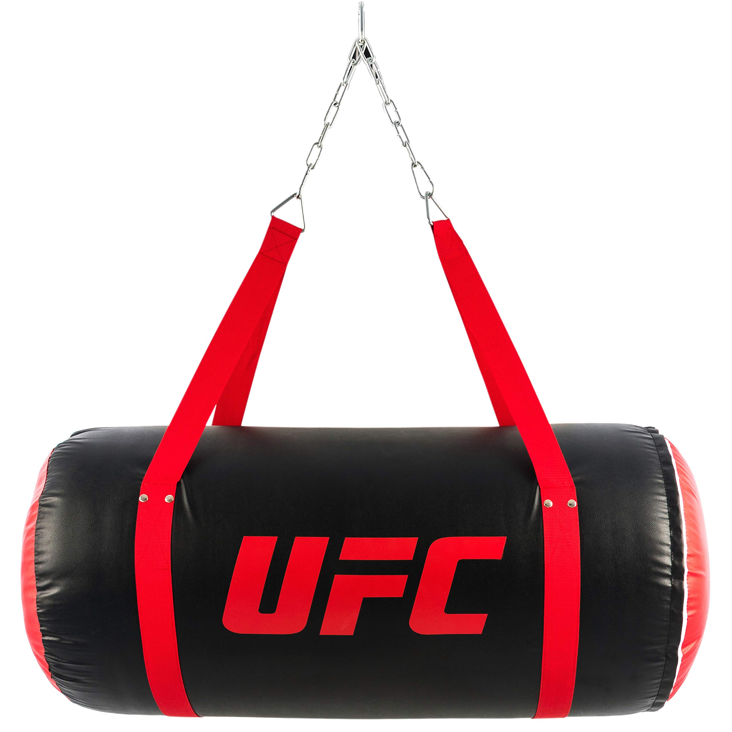 UFC Pro 55lb Uppercut Punching Bag for MMA & Boxing Training - Heavy Duty Black Boxing Bag for Home Gym, Martial Arts & Fitness Workouts