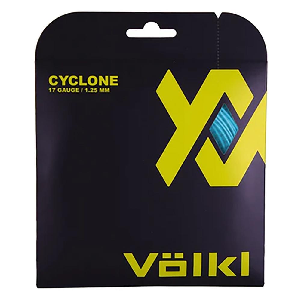 Cyclone 17g Tennis String Neon Blue - High-Performance Polyester String for Spin & Control | Perfect for Competitive Players & Recreational Use