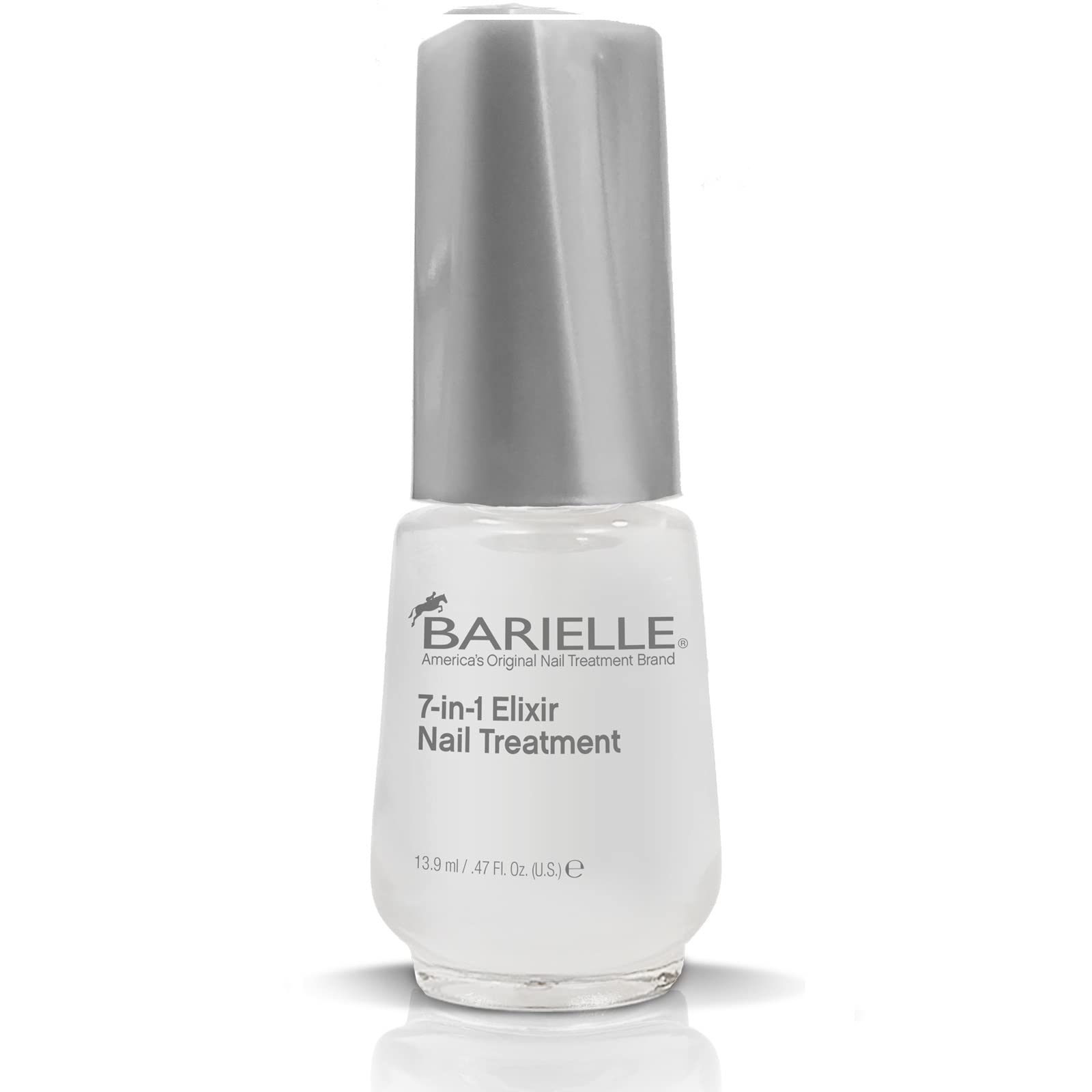 Barielle 7-In-1 Elixir Nail Treatment - Strengthen & Repair Damaged Nails - 0.5 oz - Perfect for Dry, Brittle Nails & Nail Growth - At-Home Nail Care Solution for Healthy, Beautiful Nails