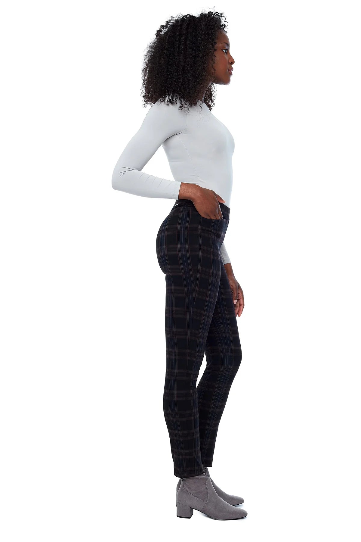 DUNBAR Slim Fit Full Length Pants for Men - Comfortable Stretch Dress Pants for Office, Business Casual & Formal Wear