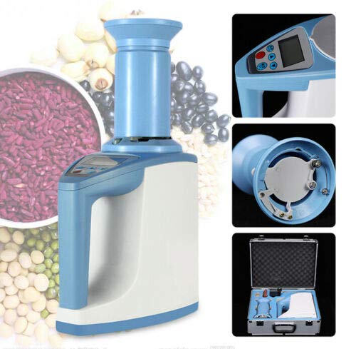 LDS-1G Digital Grain Moisture Meter - Portable Moisture Detector for Grains, Coffee Beans, Rice, Wheat, Millet, Soybean & Corn - Accurate Cereal Humidity Tester & Hygrometer Analyzer - Perfect for Farmers, Coffee Roasters & Food Processing Industry