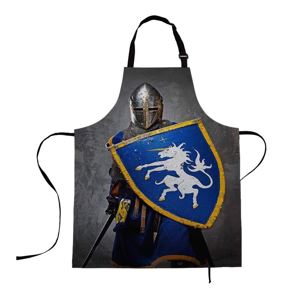 HOSNYE Adjustable Kitchen Apron for Cooking, Baking, Gardening & Painting - Durable Bib with Comfortable Straps - Perfect for Home, Restaurant, Party & DIY Projects