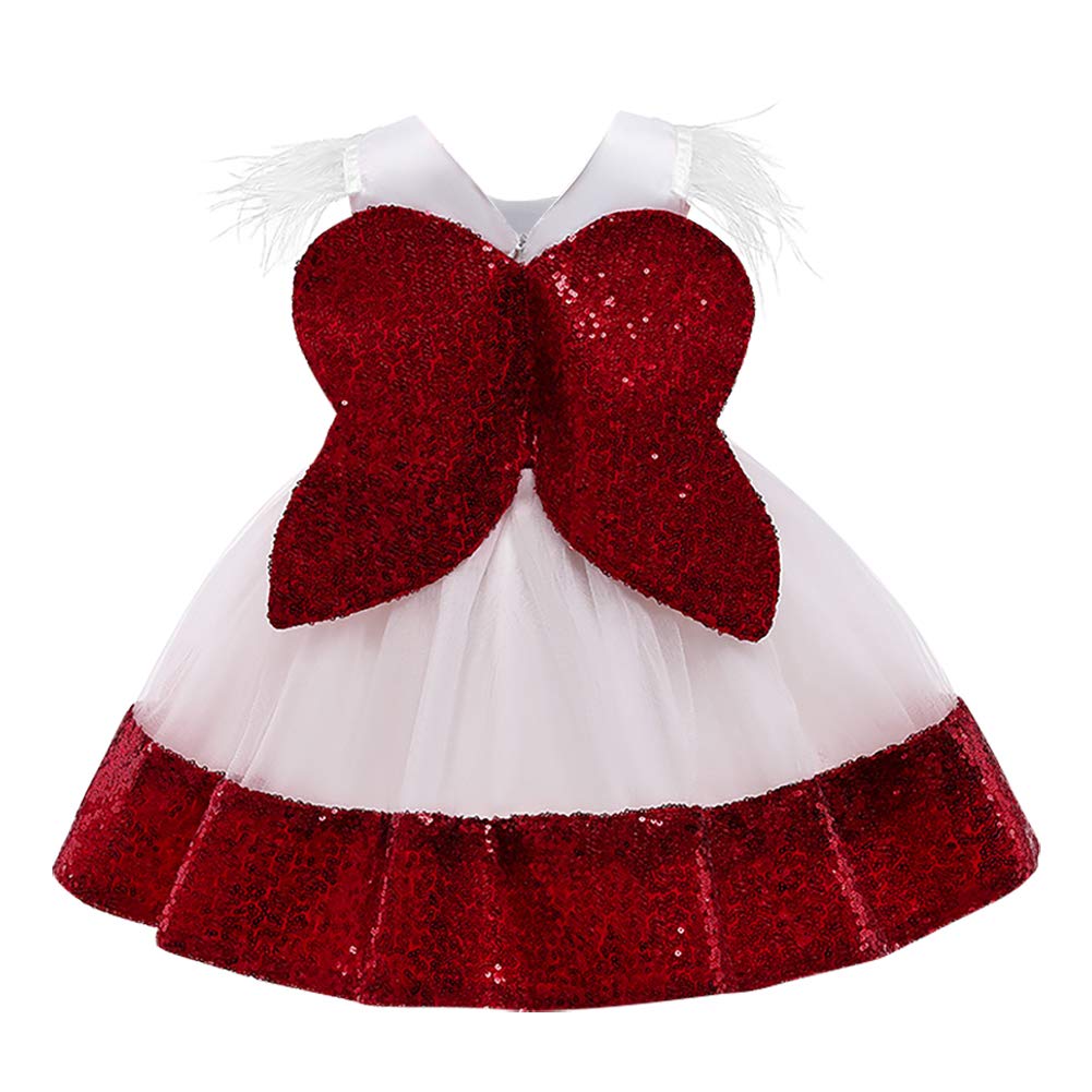 Sparkly Sequin Butterfly Tutu Dress for Baby Girls - Elegant Birthday Party & Wedding Formal Outfit | Perfect for Special Occasions, Photo Shoots & Holiday Events