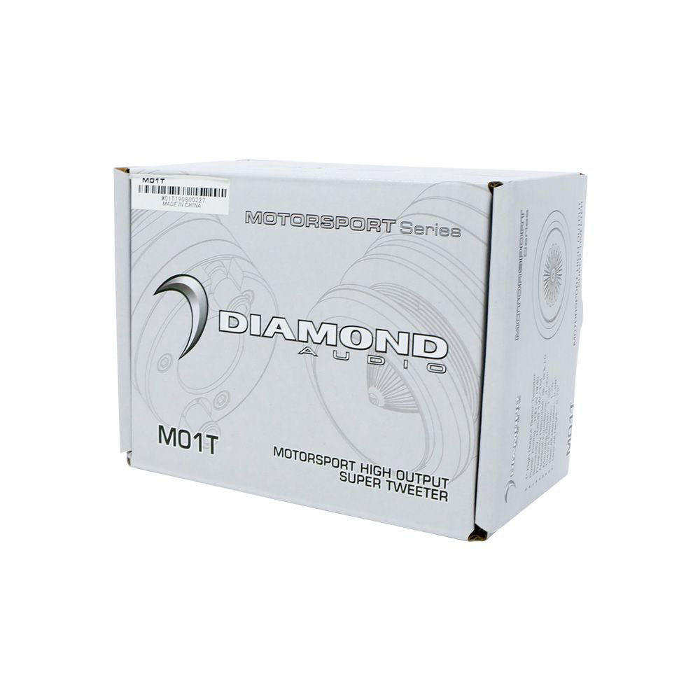 Refurbished Diamond Audio M01T 200W Peak (100W RMS) Super Tweeter - Bullet Style Compression Driver for Harley Motorsport & Motorcycle Audio Upgrades | Perfect for High-Performance Sound Systems & Custom Bike Builds