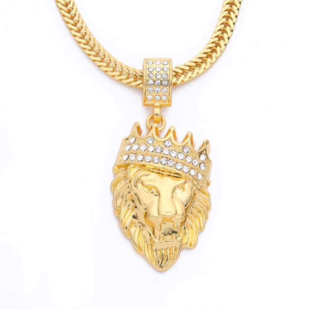 Memorial Urn Necklace for Ashes - Lion & Gothic Pendant Jewelry for Women & Men - Couple & Pet Keepsake (Dog, Cat) - Perfect for Funerals, Remembrance & Everyday Wear