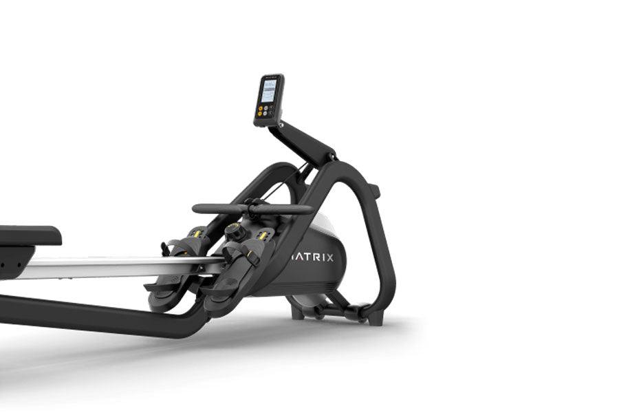 Matrix Rowing Machine for Home Gym - Foldable Rower with LCD Display | Full Body Workout Equipment for Cardio & Strength Training | Perfect for Small Spaces & Apartment Fitness