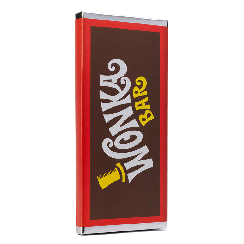 Willy Wonka and the Chocolate Factory Inspired Wonka Bar Journal - Golden Ticket Notebook for Chocolate Lovers, Gift Idea for Movie Fans, Perfect for Journaling, Sketching & Collecting Memories
