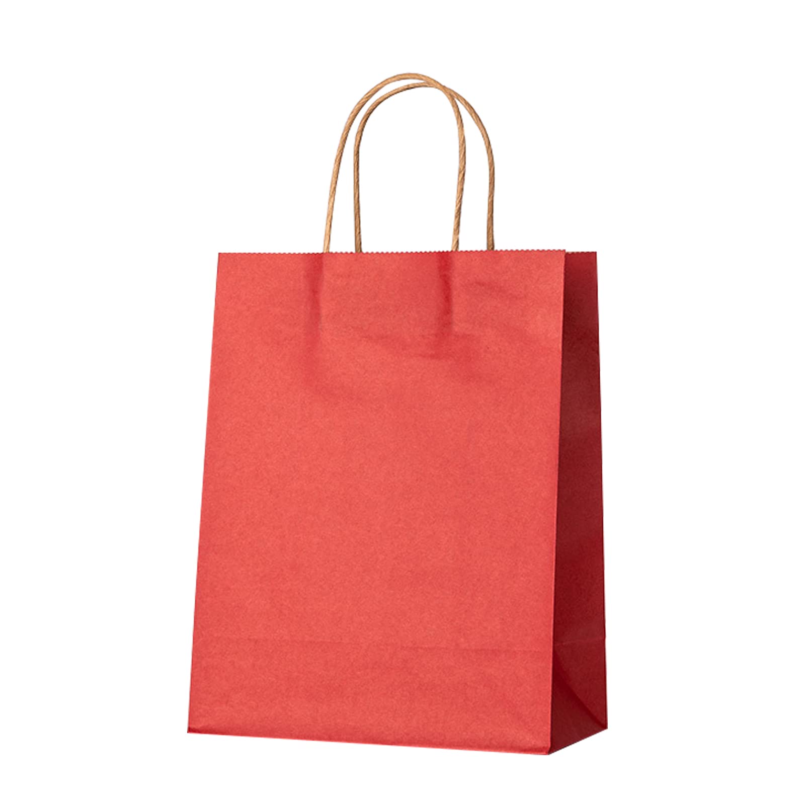 100 Pcs Kraft Shopping Bags with Handles - 10