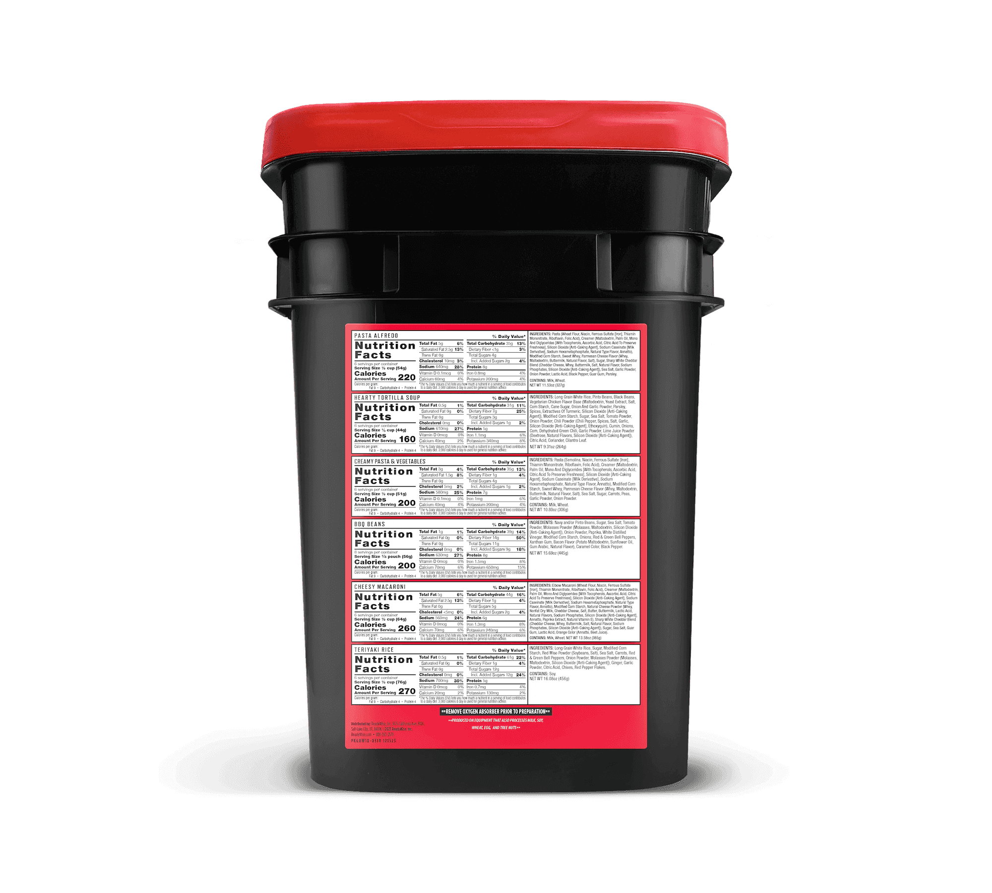 1 Month Emergency Food Supply - Long Shelf Life Survival Food Kit for Camping, Hiking & Disaster Preparedness - 30 Days of Meals for Emergency Situations & Outdoor Adventures