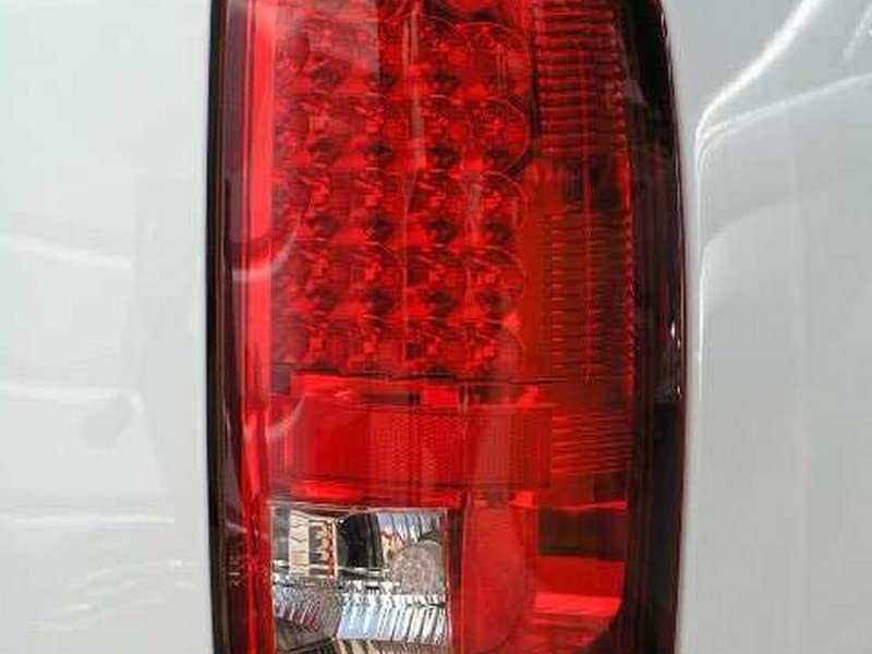 Spyder Auto 5002570 LED Tail Lights - Red/Clear Smoke Lens - Compatible with Select Car Models - Enhanced Visibility & Style for Night Driving